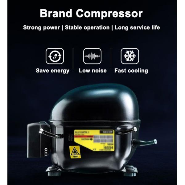 Triple Glass Door Commercial Beverage Cooler Upright Visible Refrigerator For Drinks