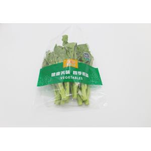 Plastic Fresh Fruit OPP Packaging Bag With Vent Holes Punch Handle