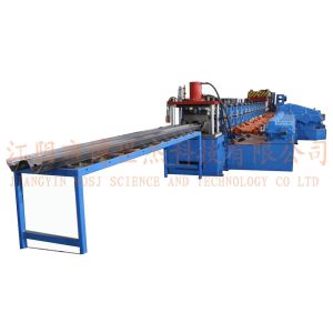 W Beam Highway Guardrail Roll Forming Equipment 8-15m/Min PLC Control 3 Waves