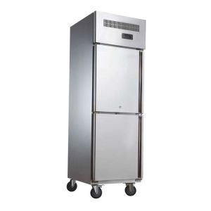 Stainless Steel Commercial Double Door Fast Freezer / Blast Freezer For Meat