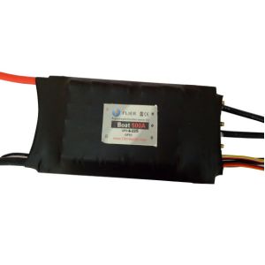 Quick Response RC Boat ESC Speed Controller 22S 500A With Black Heat Shrink