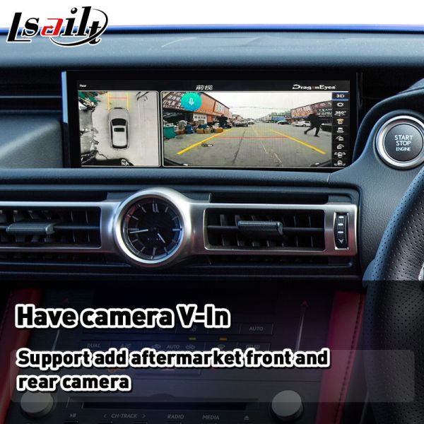 Lsailt Wireless Android Auto Carplay Interface for 2018-Present Lexus RC 350 RC300 RCF RC300h RC350