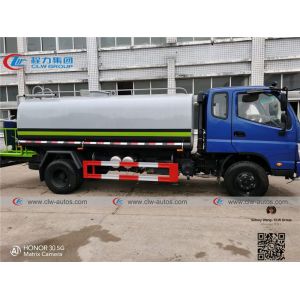 Foton Forland 5cbm Carbon Steel Petrol Tank Truck