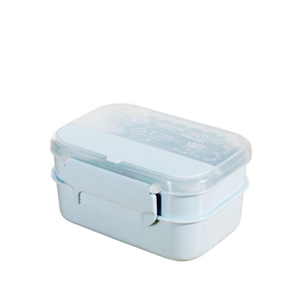 Divided Bento Plastic Lunch Boxes