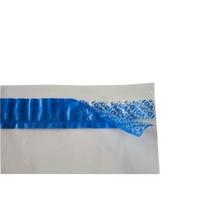 Stock Plain Tamper Evident Security Bag Without Printing Strong Adhesive