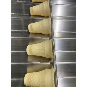 4.5kw 3800pcs/H Waffle Cone Making Machine Stable Operation