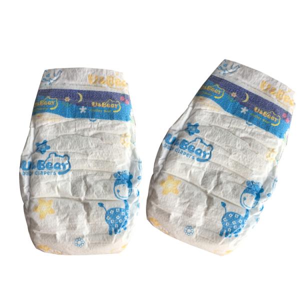 Sumitomo SAP Nonwoven Widen Hug Elastic Waistband Soft Baby Diaper