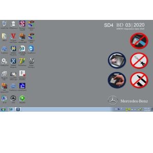 WIFI MB SD Connect Compact C4 Software 2020.3  External Hard Drive