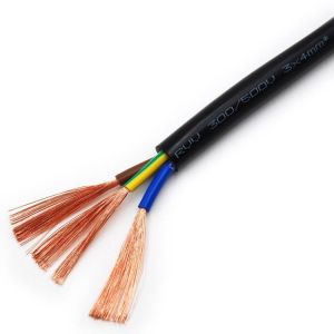 E312831, RoHS UL2586 PVC Insulated Copper Wire Multi Core Shielded Cable, Shield