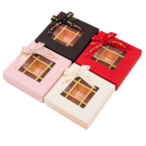 Creative Valentine Gift Packaging Boxes Rectangle Rigid Cardboard Packing Box