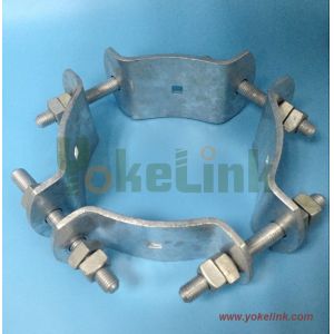Quality ASTM A153 Galvanzied Adjustable Pole band for sale
