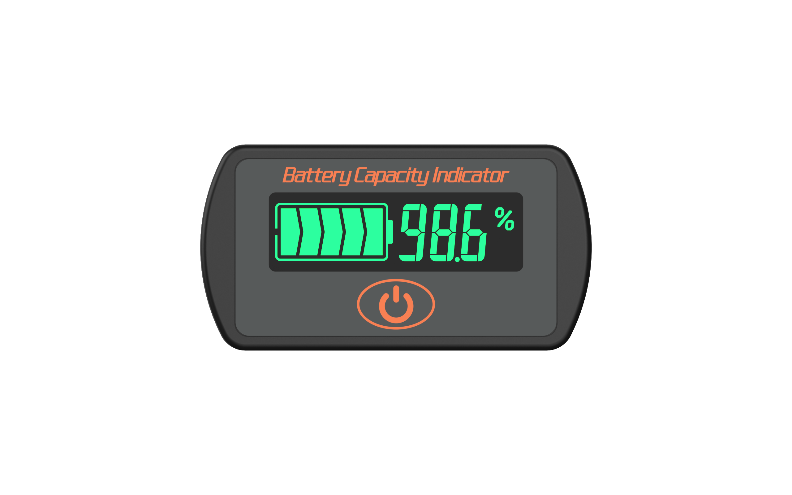 LY7 Touch Button Battery Voltage Meter Touch Sensitive Interaction Design​ Easy