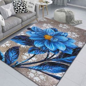 North European Garden Polyester Fiber Living Room Floor Carpet Stripping Special Style