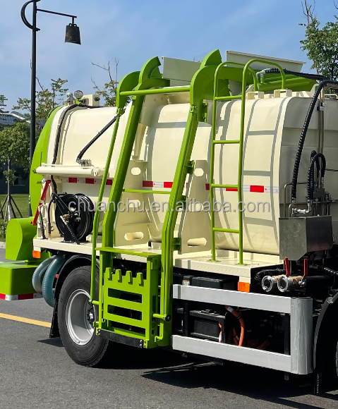 5091TCABEV Electric Garbage Truck for Kitchen Waste Disposal Needs and Custom's Requirement