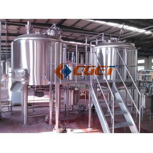380V Three Phase Large Scale Brewing Equipment Brewery Fermentation Tanks