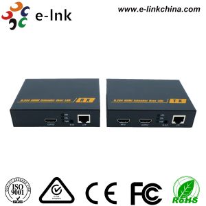 TCP / IP Standard H.264 HDMI Over Fiber Optic Extender CAT5 / 6 Kit Transmitter