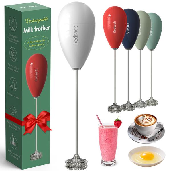 Make Creamy Milk Foam Effortlessly With Our 3.7V Electric Milk Frother CE