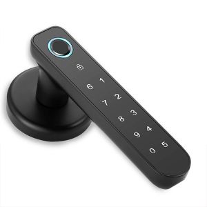 Fingerprint Smart Handle Door Lock Smart Door Lock For Apartments