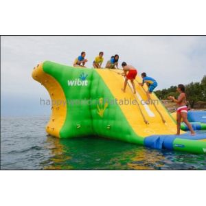 Inflatable water tower, aquaglide water slide , water park games