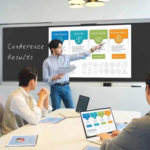 75 Inch 16 9 Aspect Ratio Smart Digital Blackboard with I7 Processor and USB2.0 Interface 03