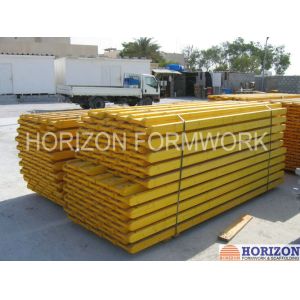 Spruce Wood Girder H20 Beam Formwork Strong Rigidity For Concreting Wall