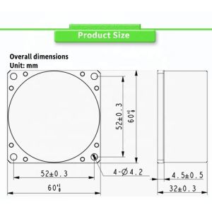UNIVO UBTP400Y Inertial Navigation Guidance Head with Fibre Optic Gyroscope