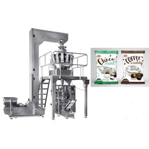 VFFS Sugar Packaging Machine , Big Pack Weighing Coffee Packaging Machine