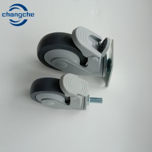 Swivel Locking Trolley Casters For Moving Furniture 6 Inch