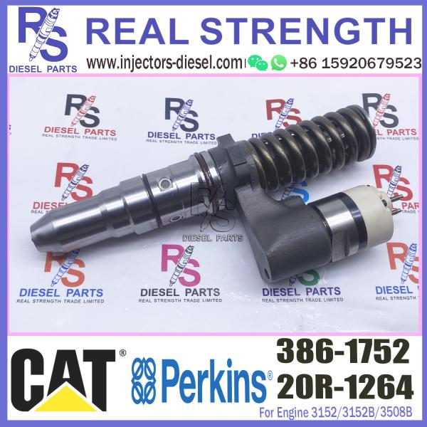 Diesel spare parts fuel injector 20r1264 144-5665 386-1752 250-1300 for caterpillar 3508B 3512B 3516B engine injector