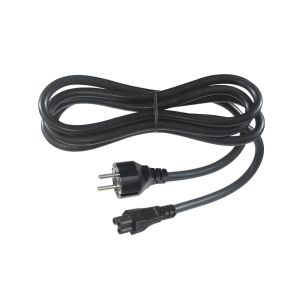 EU Schuko to C5 Power Cord 3 Core 1.5M 250V for Laptop Adapter