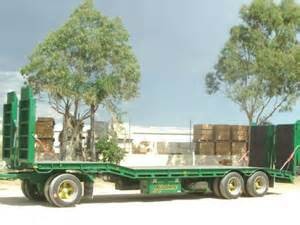 Buy 60T Cargo Semi Trailer Truck , Low Loader Semi Trailer With Air Suspension at wholesale prices