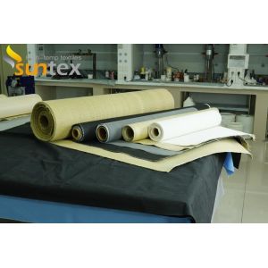 Fiberglass Manufacture Silica Coated Cloth Fabric high temperature fiberglass