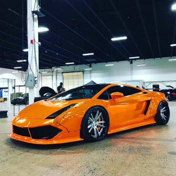 New Product for Lamborghini Gallardo LP550 LP560 LP570 Body Kit Gallardo LB Style Wide Bodyki