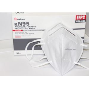 Quality Dust Protection KN95 Civil Mask Earloop With Splash Repellant Barrier for sale