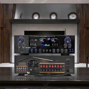 AV-8888BT Professional 7.1 Channel 2000W Ultra-High Power Home Theater Amplifier