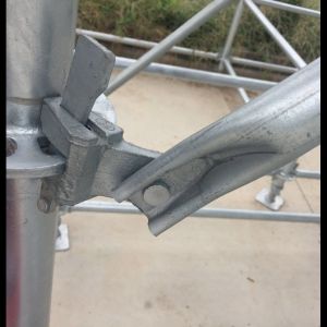 Q235/Q355 Material Cup Lock Scaffold Layher Hot Dipped Galvanized Ringlock
