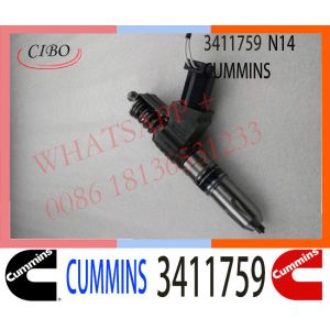 ISO Approved Genuine Excavator 3411759 CUMMINS Fuel Injector