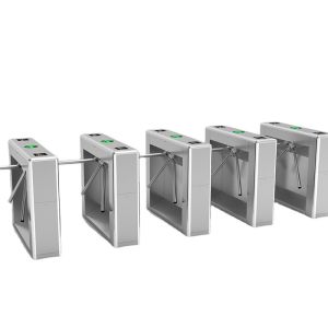 Card Swipe Entrance Full Body Turnstile Tripod Buildings Automatic Revolving