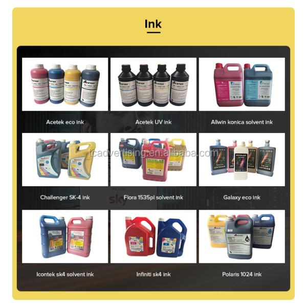 Acetek 6090 Digital Uv Flatbed Printer Industrial XP600 Printhead