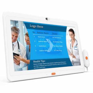 China Hospital 15.6inch Health Care Tablet Android All in one Medical Industry Grade Tablets With Call Handle Camera on sale