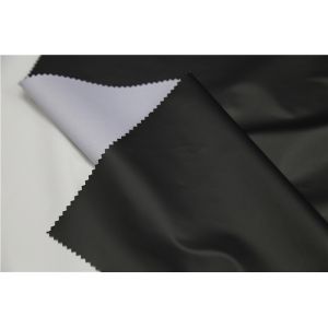 Men ' S Garment Polyester Faux Leather , Untearable Polyurethane Synthetic Leather