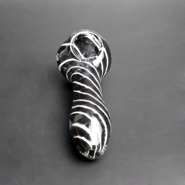 Customized Color / Size Heady Glass Pipe , Glass Smoking Pipes Long Using Life