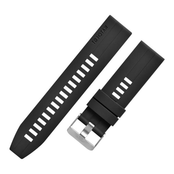 Quick Release Soft Silicone Watch Strap 20mm Flexible 3 Colors