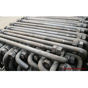 High Strength J Type Foundation Anchor Bolt, Shaped Anchor Bolts