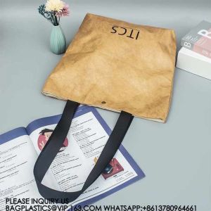 Untearable Washable Promotional Recycled Custom Logo Printed Waterproof Washable