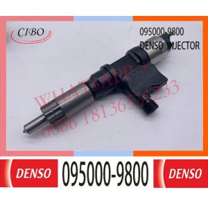 China 095000-9800 DENSO Diesel Fuel Injector 095000-9800 8-98219181-0 For ISUZU High Pressure Engine on sale