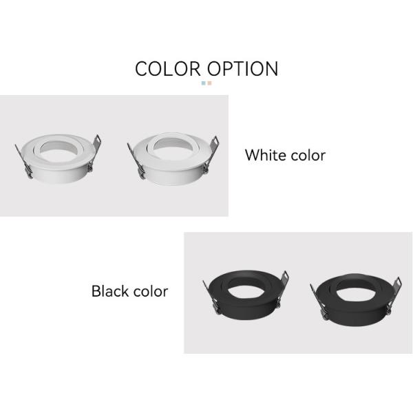 Recycled MR16 Downlight Housing Ocean Plastic Angle Adjustable Downlight Enclosure