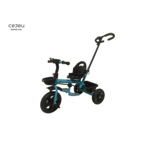 China Simple Style Plastic And Metal Kid Riding Tricycle 30KGS Load on sale