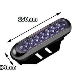 Stable Performance 24V DC 0.55A current 10.8W 7000K 90 LM Led Daytime Driving