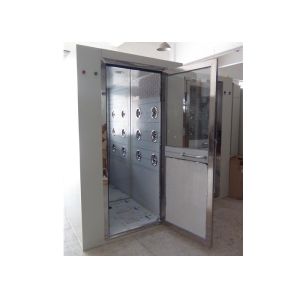 Customized Air Flow Stainless Steel Air Shower With Microcomputer Control